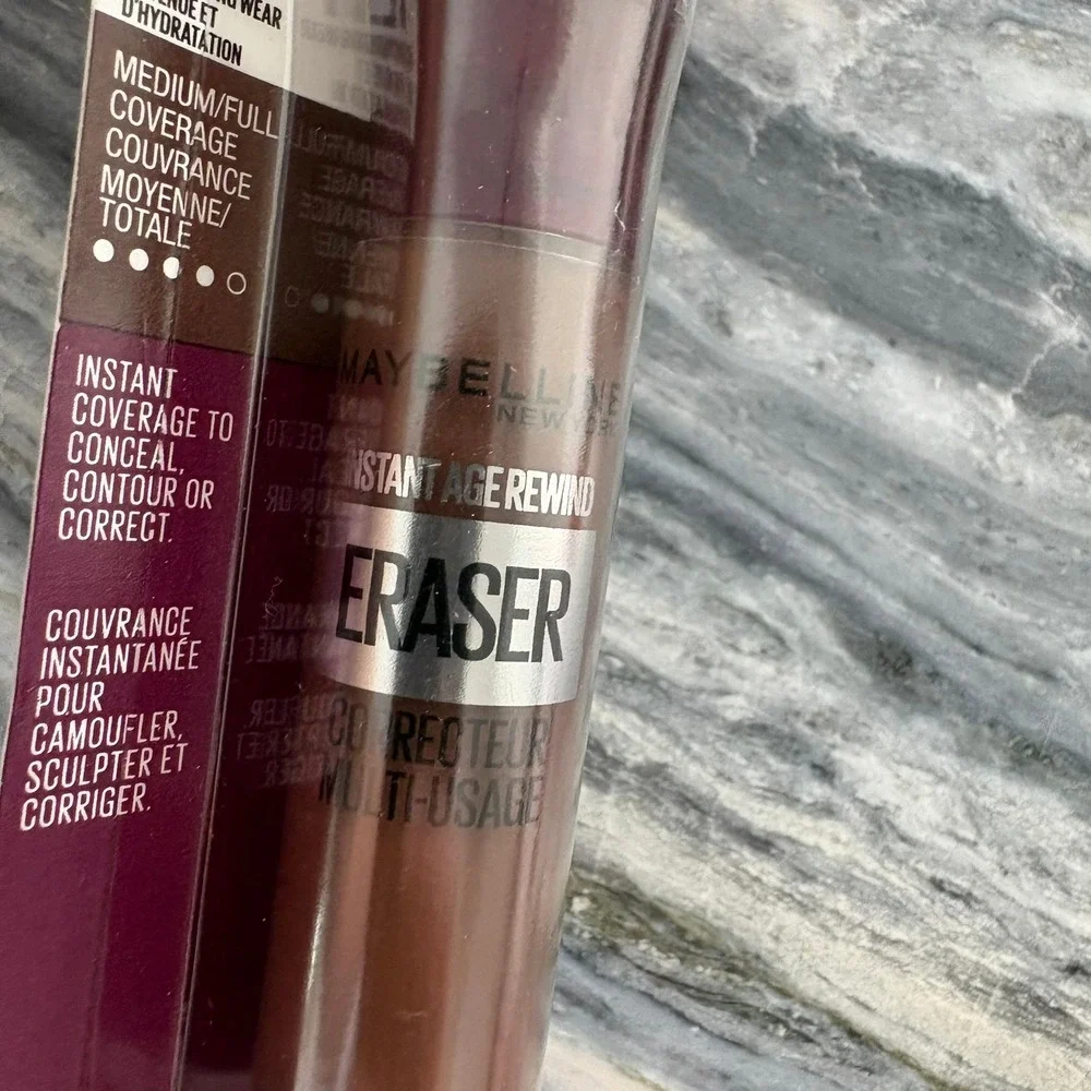 Maybelline Instant Age Rewind Eraser Multi-Use Concealer Shade 190 2-Pack 0.2oz